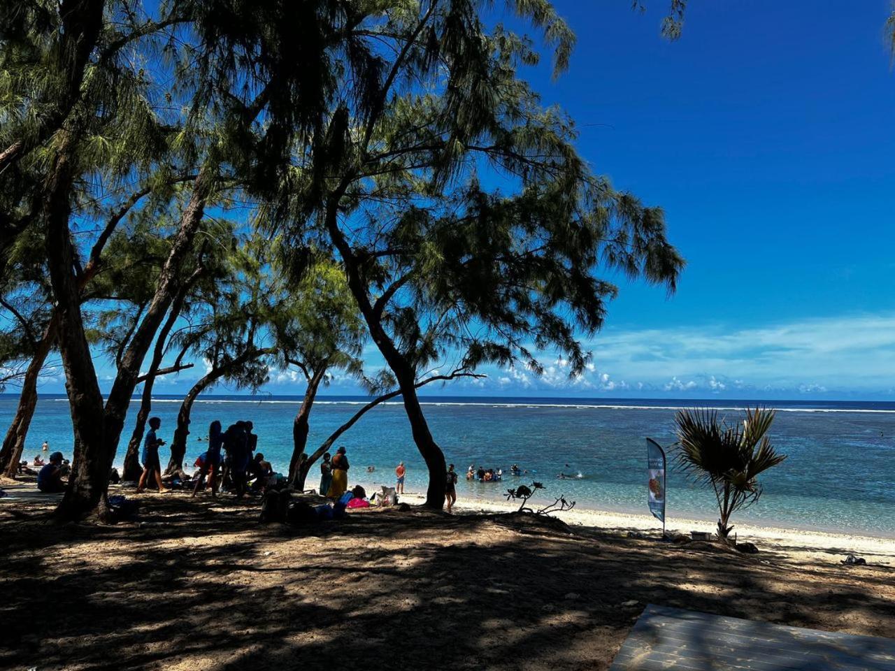Lagon, Plage & Detente A La Saline Le Bains Esterno foto